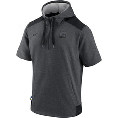 Milwaukee Brewers Nike Authentic Collection Dry Flux Performance Quarter-Zip Short Sleeve Hoodie | MLB Online