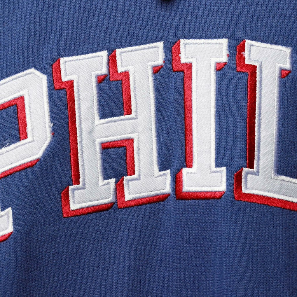 Philadelphia 76ers Big & Tall Double Contrast Pullover Hoodie Discount