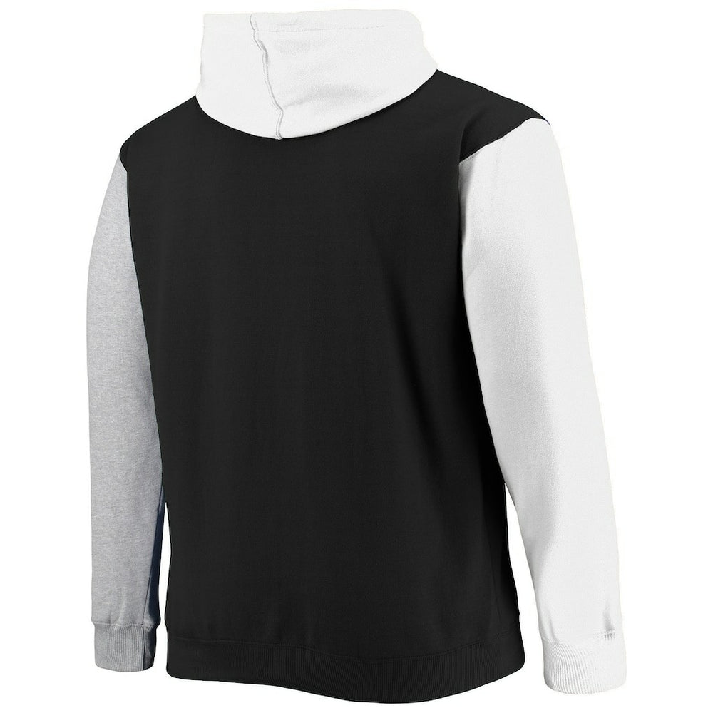 Brooklyn Nets Big & Tall Double Contrast Pullover Hoodie For Sale
