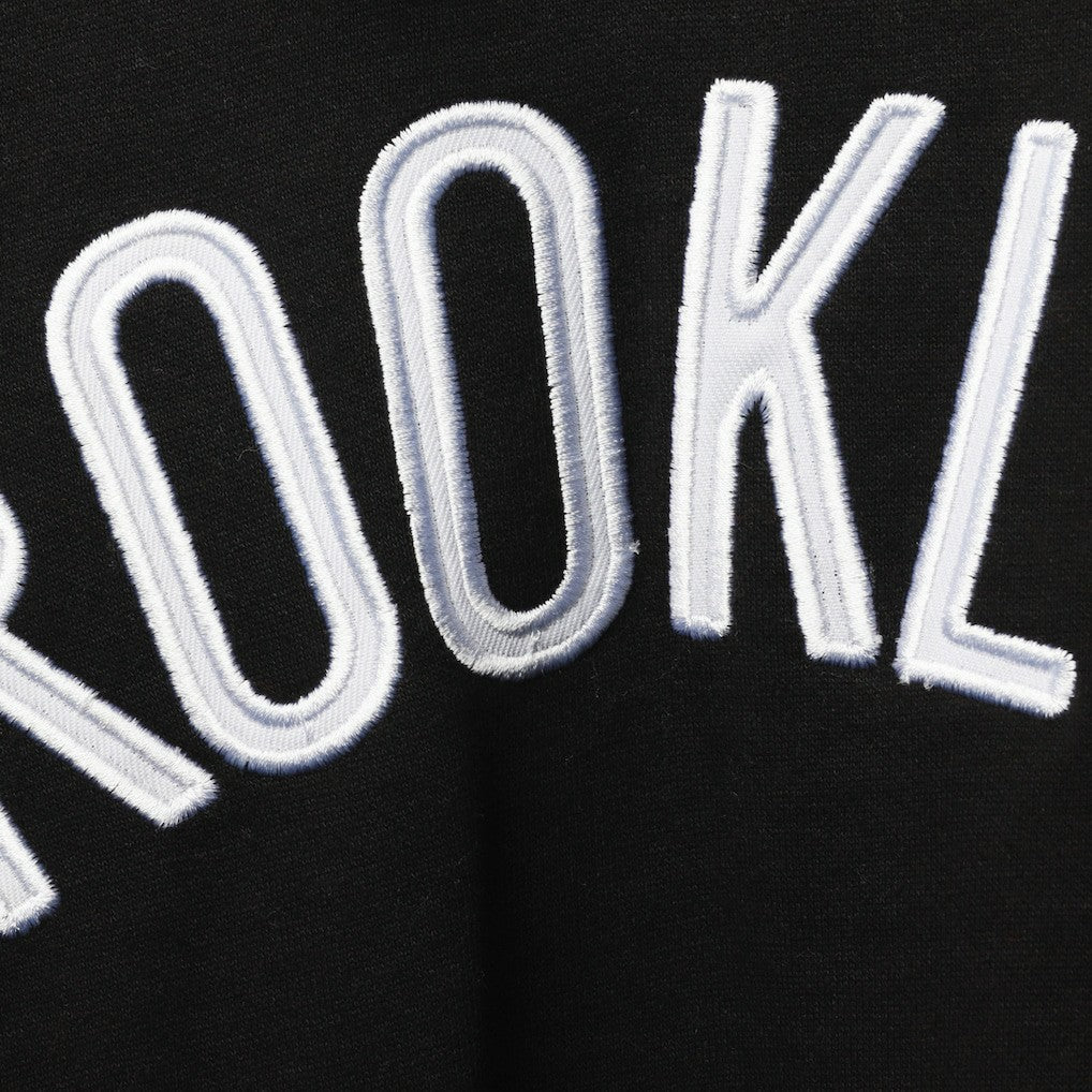 Brooklyn Nets Big & Tall Double Contrast Pullover Hoodie For Sale