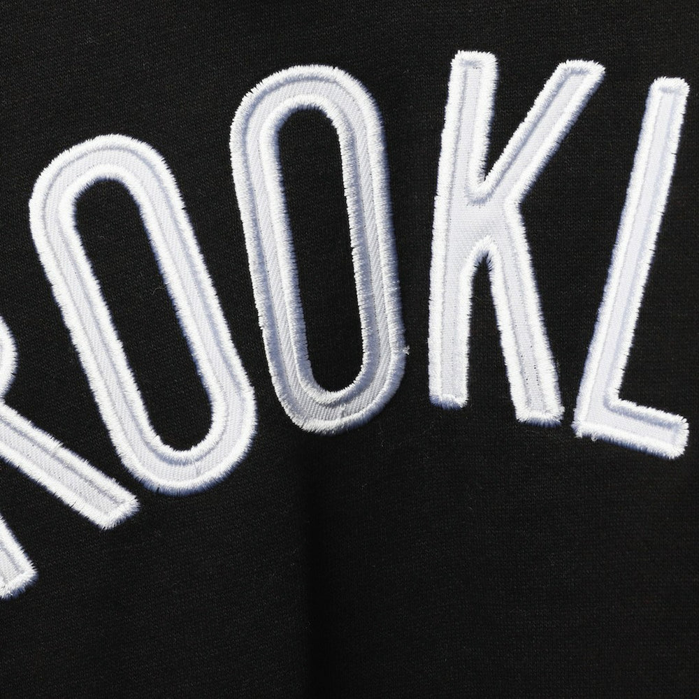 Brooklyn Nets Big & Tall Double Contrast Pullover Hoodie For Sale