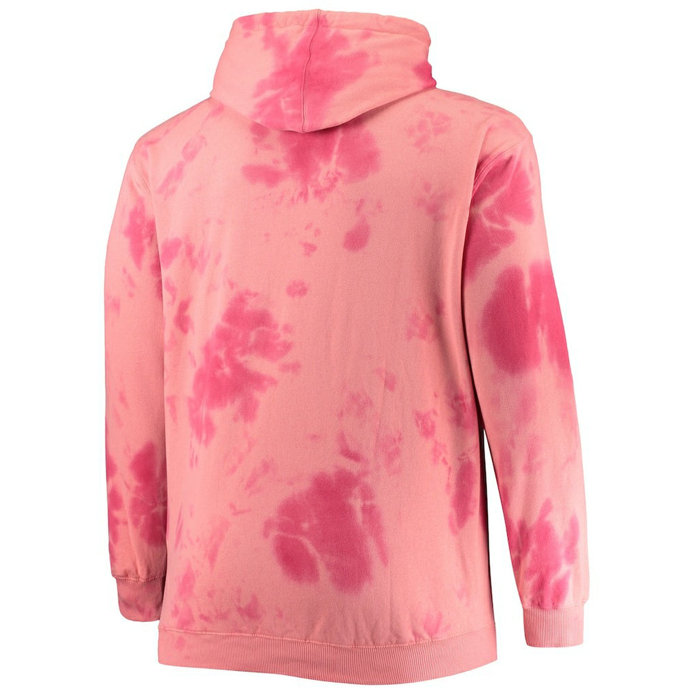 Chicago Bulls Big & Tall Wordmark Cloud Dye Pullover Hoodie Discount