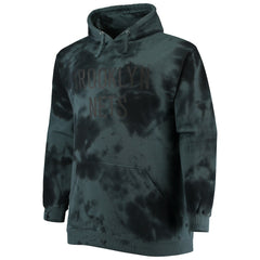 Brooklyn Nets Big & Tall Wordmark Cloud Dye Pullover Hoodie New