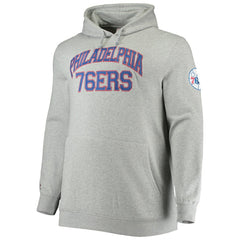 Philadelphia 76ers Hardwood Classics Big & Tall Throwback Pullover Hoodie On Sale