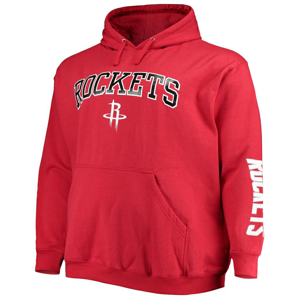 Houston Rockets Big & Tall Team Wordmark Pullover Hoodie sale Discount