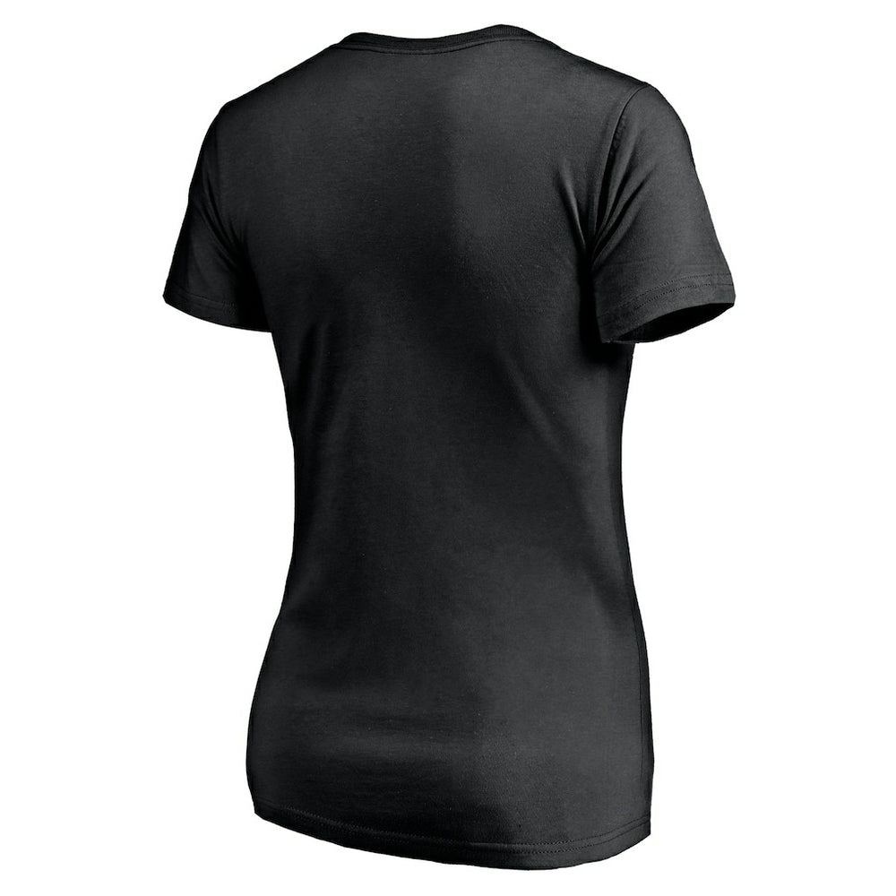 New Orleans Saints  Alvin Kamara  Women's Checkdown V-Neck T-Shirt