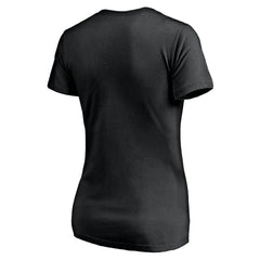 New Orleans Saints  Alvin Kamara  Women's Checkdown V-Neck T-Shirt