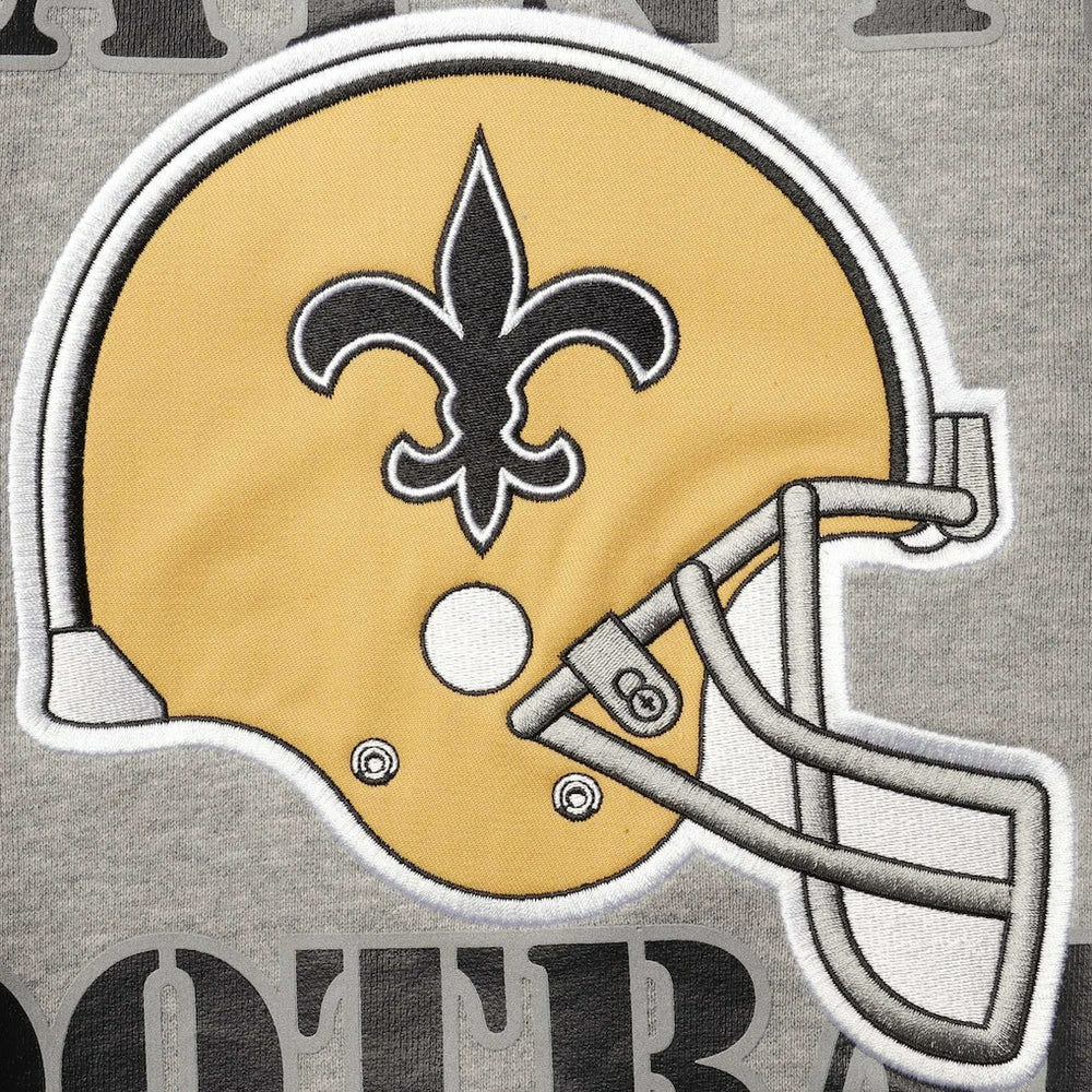 New Orleans Saints  Starter Locker Room Throwback End Zone Pullover Sweatshirt