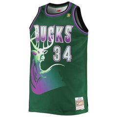 Ray Allen Milwaukee Bucks Big & Tall 1996/97 Hardwood Classics Swingman Jersey Online
