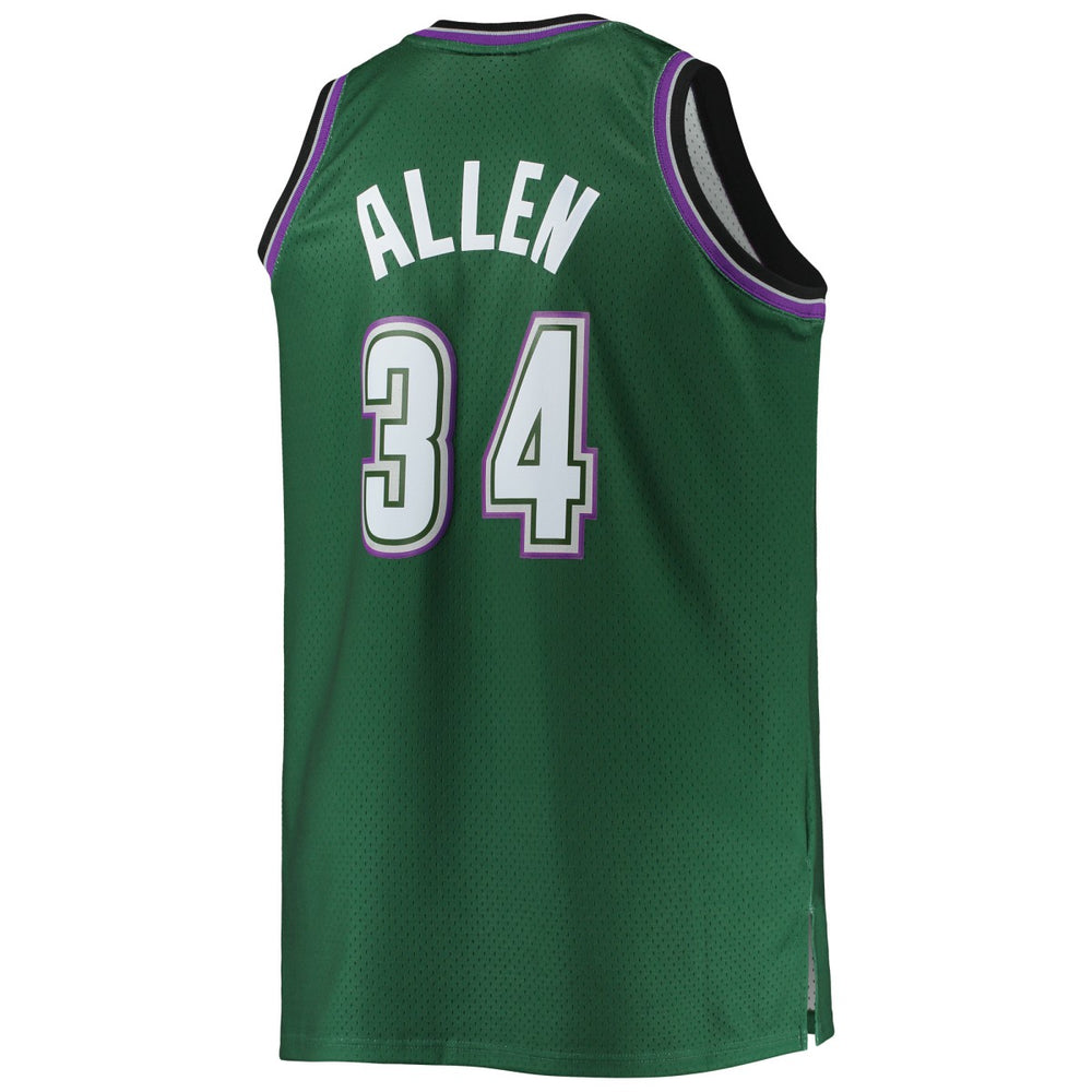 Ray Allen Milwaukee Bucks Big & Tall 1996/97 Hardwood Classics Swingman Jersey Online