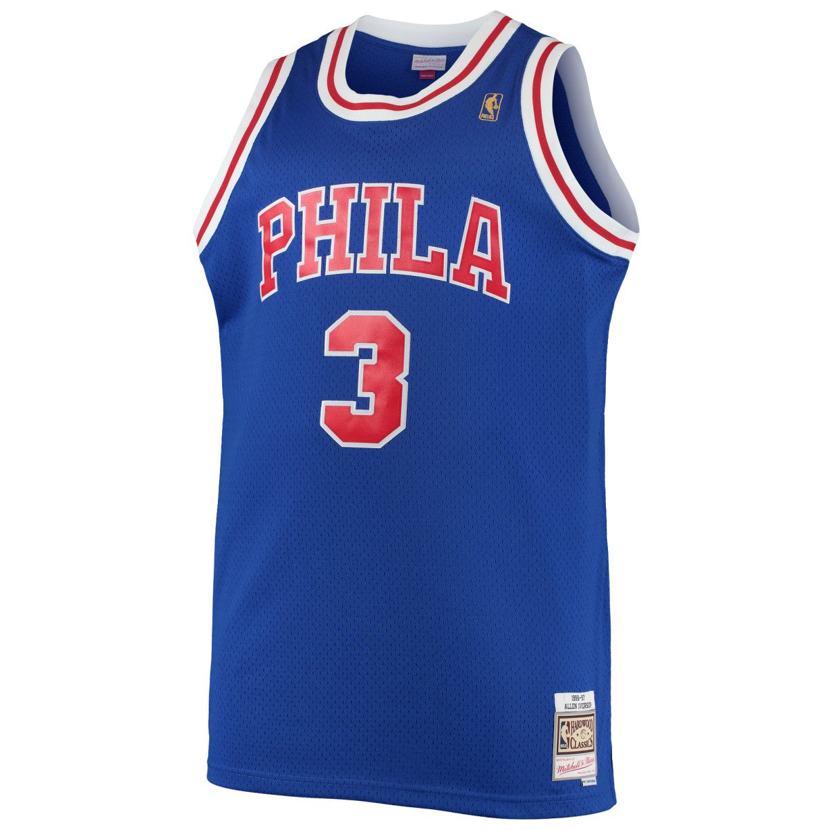 Allen Iverson Philadelphia 76ers 1996/97 Big & Tall Hardwood Classics Swingman Jersey Discount