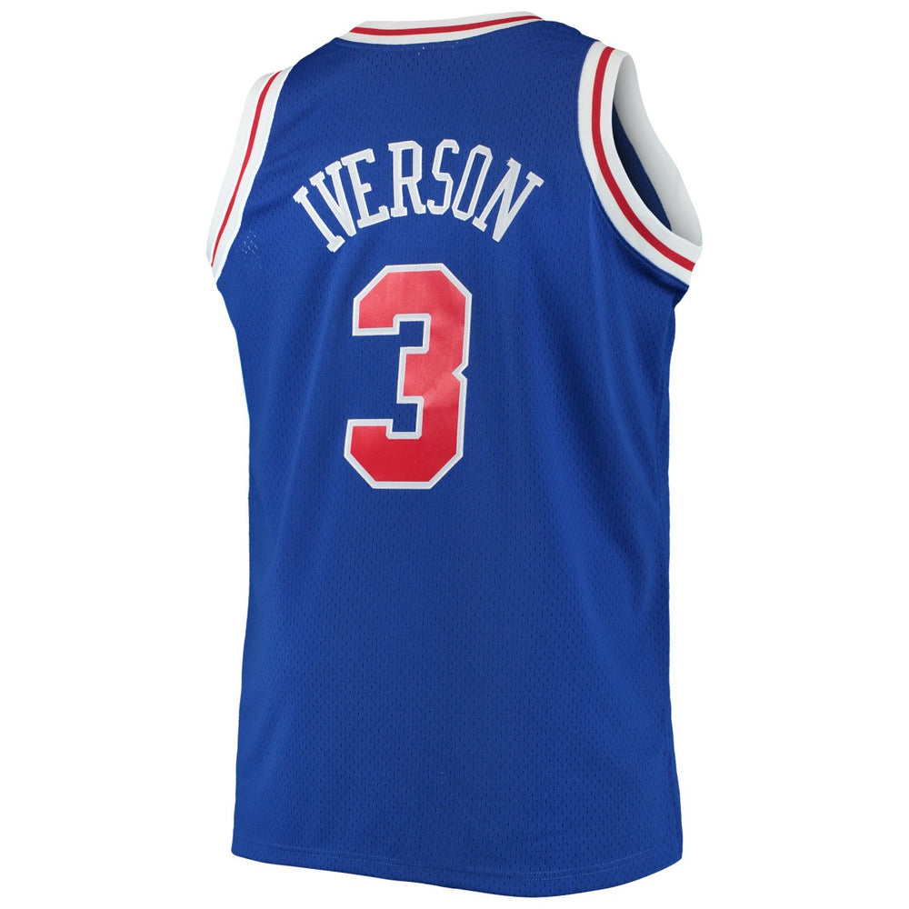 Allen Iverson Philadelphia 76ers 1996/97 Big & Tall Hardwood Classics Swingman Jersey Discount