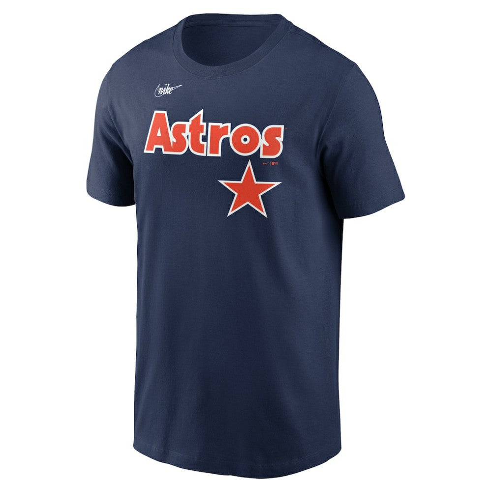 Houston Astros Nike Cooperstown Collection Wordmark T-Shirt | MLB New
