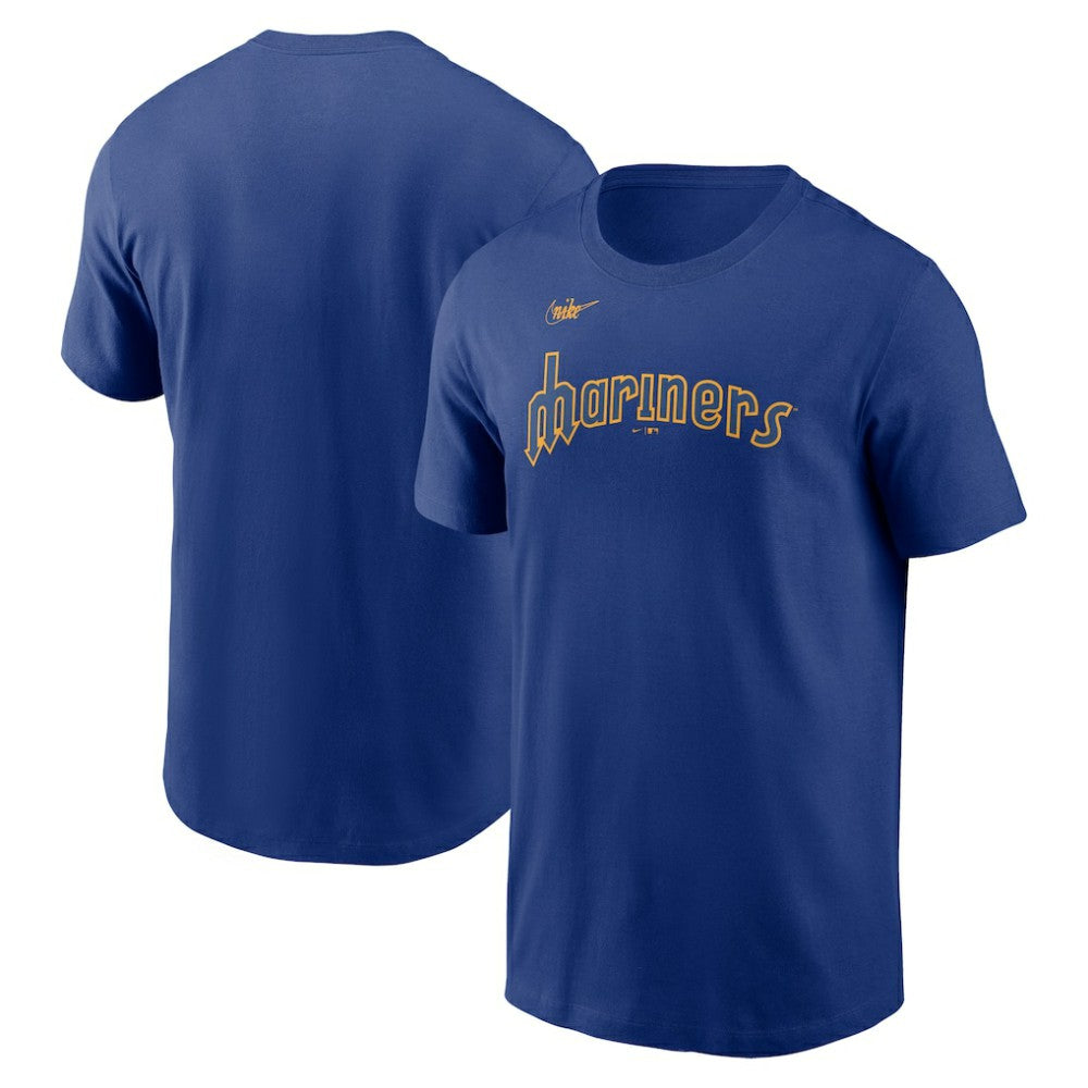 Seattle Mariners Nike Cooperstown Collection Wordmark T-Shirt | MLB On Sale