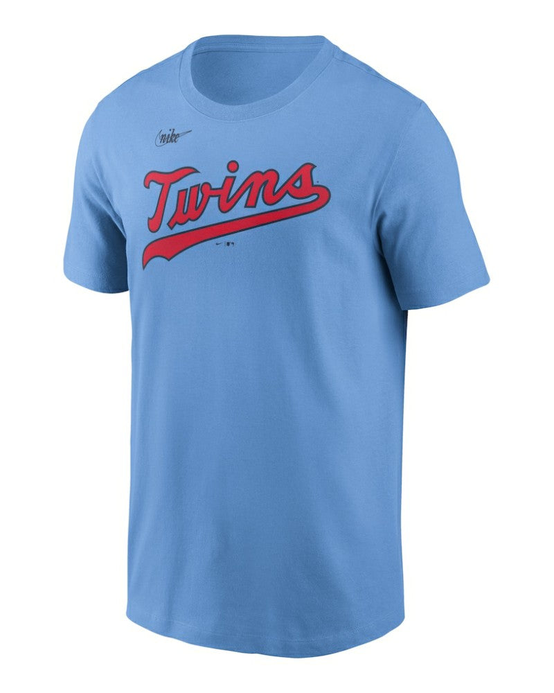 Minnesota Twins Nike Cooperstown Collection Wordmark T-Shirt | MLB New