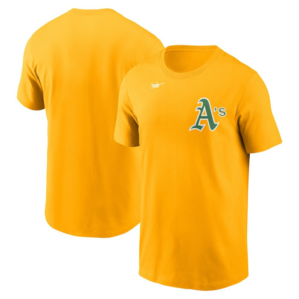 Athletics Nike Cooperstown Collection Wordmark T-Shirt | MLB Discount