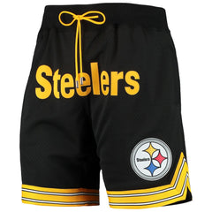 Pittsburgh Steelers Mitchell & Ness Just Don Gold Rush Shorts