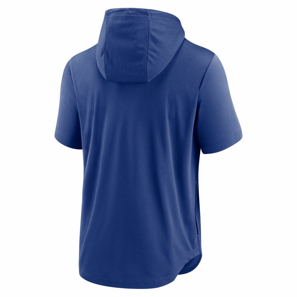 Kansas City Royals Nike Lockup Performance Short Sleeve Lightweight Hooded Top | MLB Sale