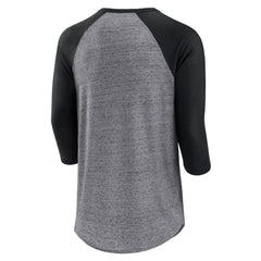 Chicago White Sox Fanatics Iconic Above Heat Speckled Raglan Henley 3/4 Sleeve T-Shirt | MLB On Sale