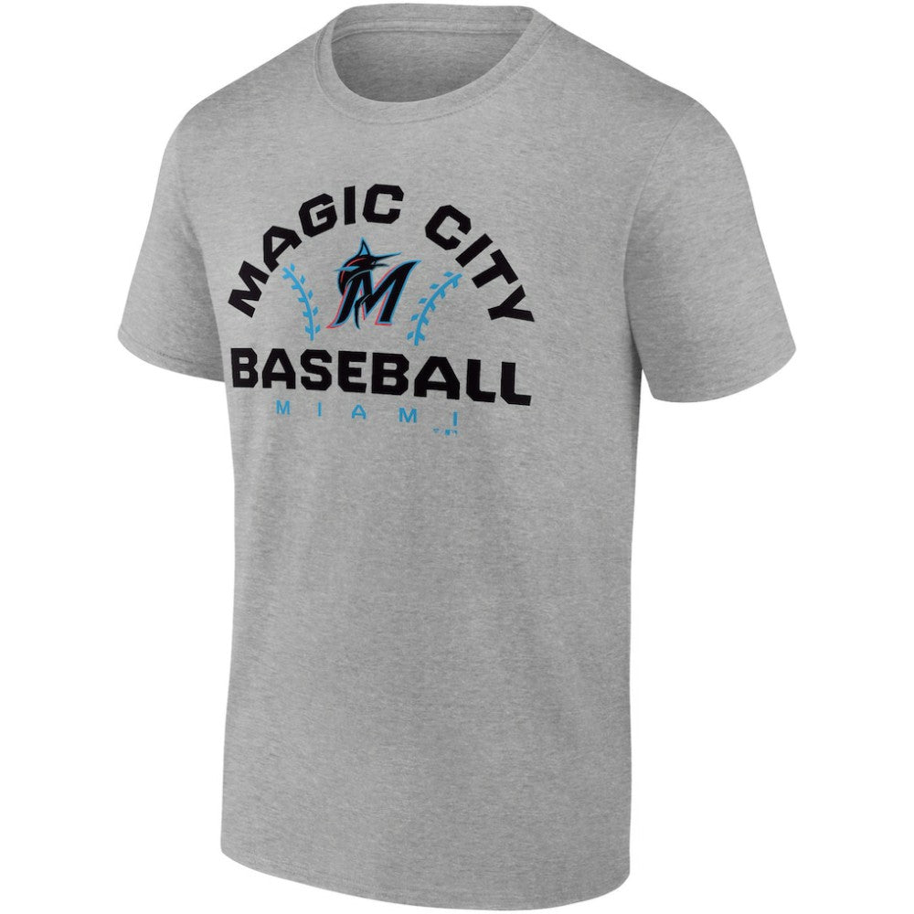 Miami Marlins Fanatics Iconic Go for Two T-Shirt | MLB On Sale