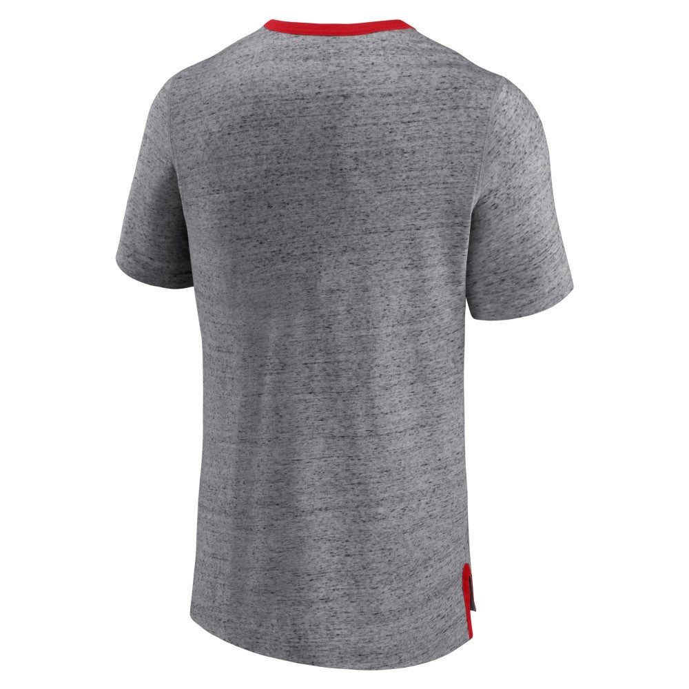 St. Louis Cardinals Fanatics Iconic Team Element Speckled Ringer T-Shirt | MLB On Sale