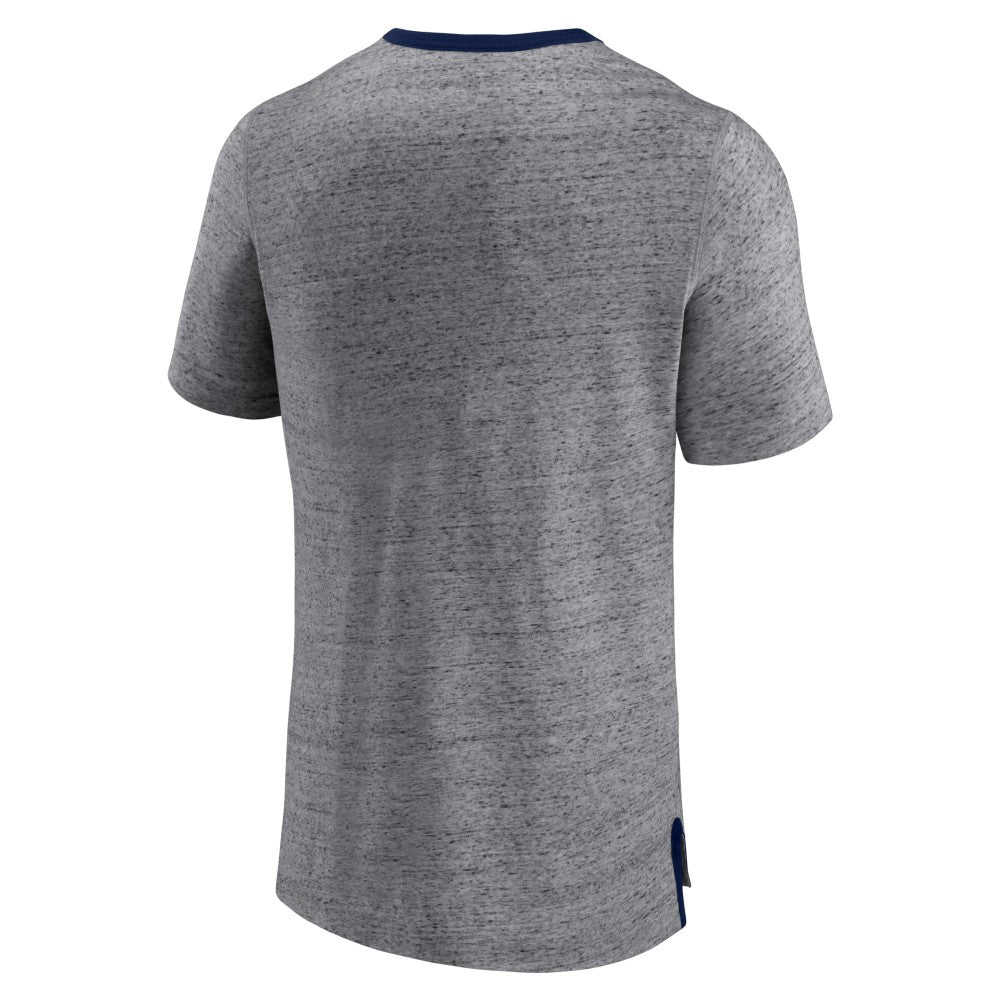 Minnesota Twins Fanatics Iconic Team Element Speckled Ringer T-Shirt | MLB US