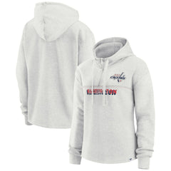 Washington Capitals Fanatics Women's True Classics Legacy Quarter-Zip Hoodie Outlet