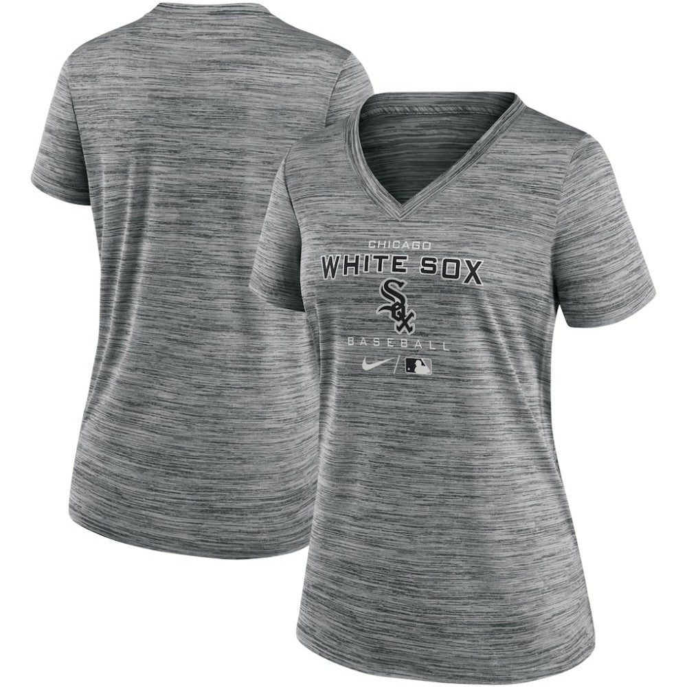 Chicago White Sox Nike Women's Authentic Collection Velocity Performance V-Neck T-Shirt | MLB US