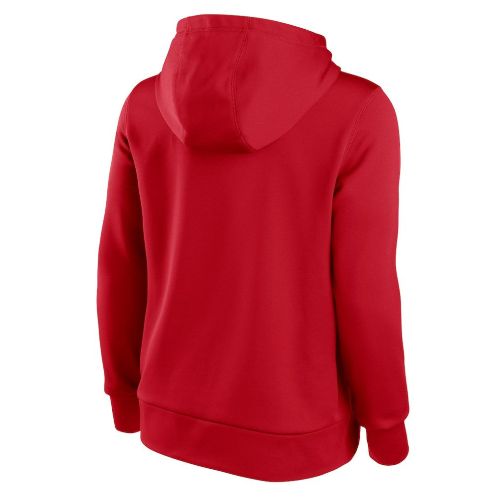 Washington Nationals Nike Women's Alternate Logo Performance Pullover Hoodie | MLB Discount