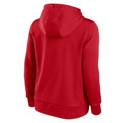 Washington Nationals Nike Women's Alternate Logo Performance Pullover Hoodie | MLB Discount