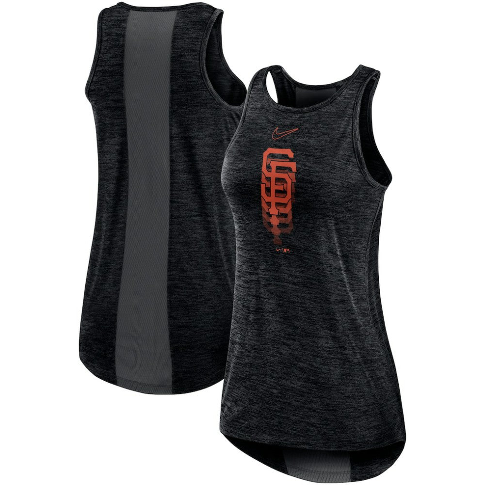 San Francisco Giants Nike Women's Logo Fade High Neck Performance Tank Top | MLB Sale