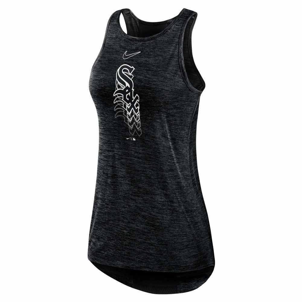 Chicago White Sox Nike Women's Logo Fade High Neck Performance Tank Top | MLB New