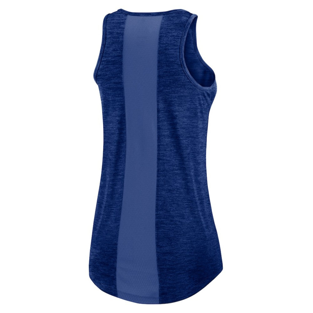 Chicago Cubs Nike Women's Logo Fade High Neck Performance Tank Top | MLB US