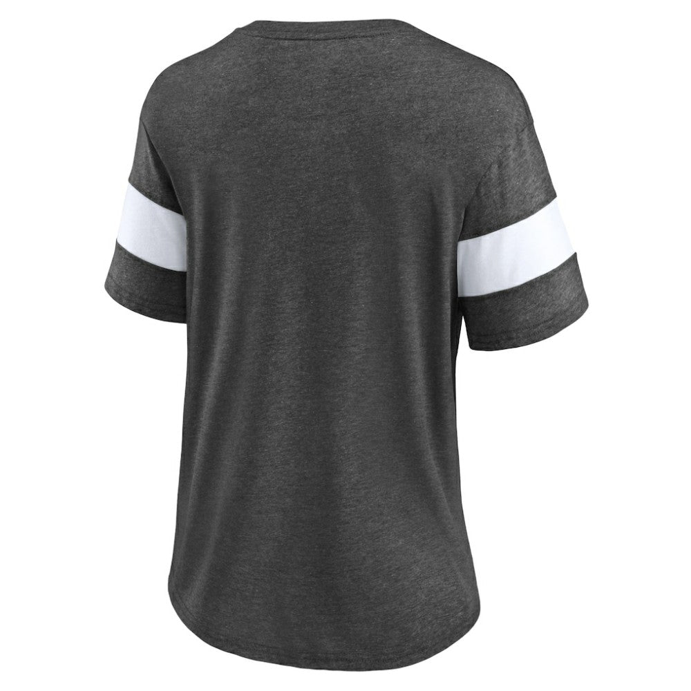 San Francisco Giants Fanatics Women's Wordmark V-Neck Tri-Blend T-Shirt | MLB For sale