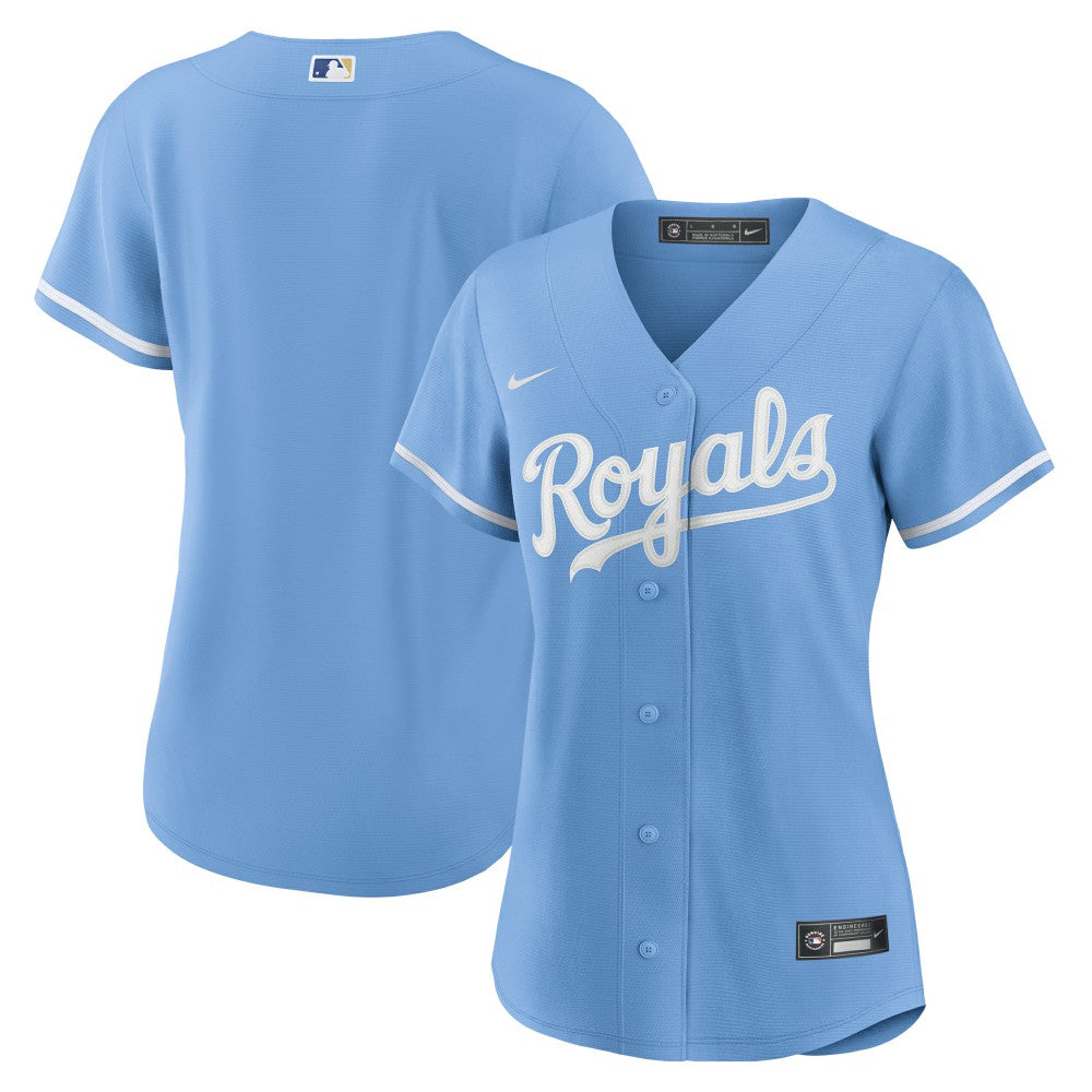 Kansas City Royals Nike Women's Alternate Replica Team Logo Jersey | MLB On Sale