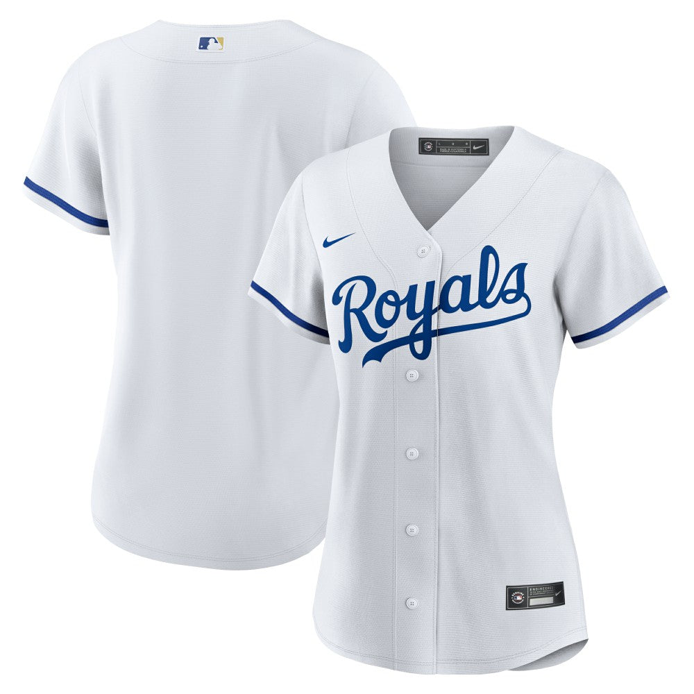 Kansas City Royals Nike Women's Home Replica Team Logo Jersey | MLB Online