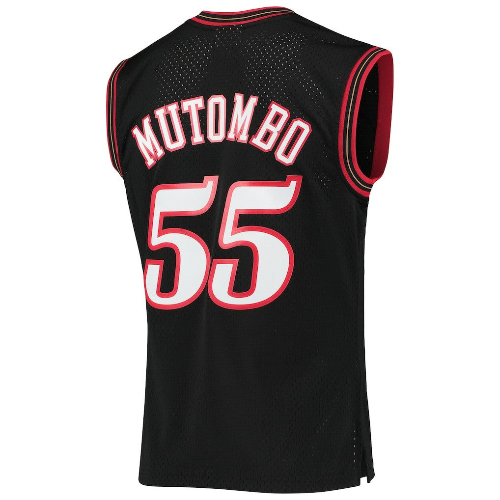 Dikembe Mutombo Philadelphia 76ers Hardwood Classics Swingman Jersey On Sale