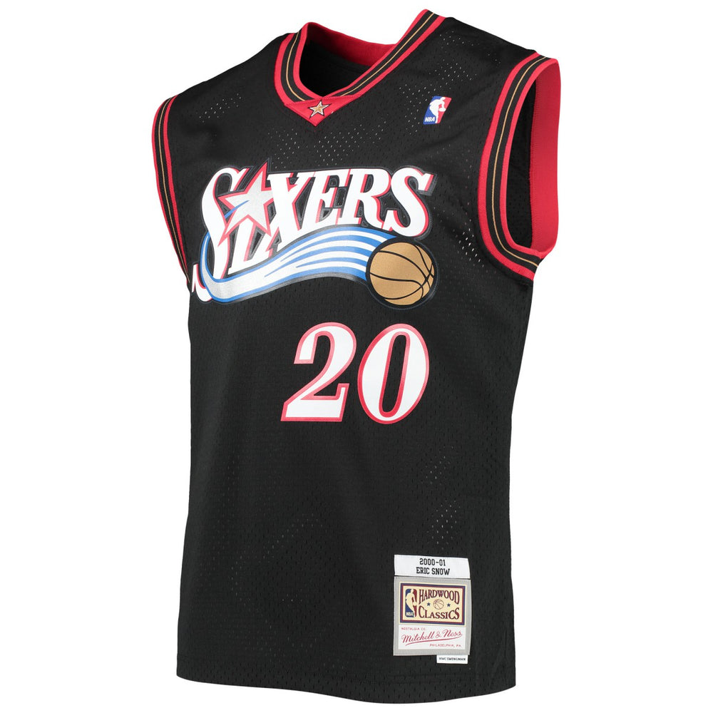 Eric Snow Philadelphia 76ers 2000/01 Hardwood Classics Swingman Jersey On Sale
