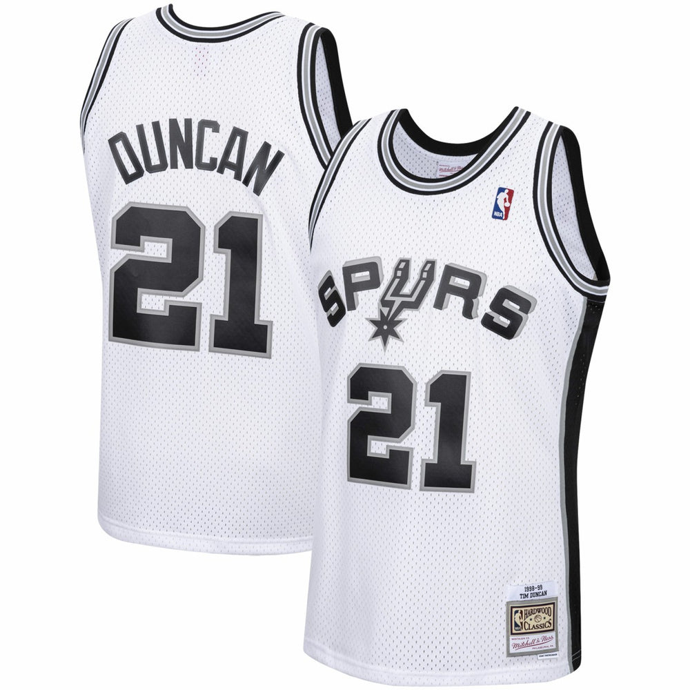 Tim Duncan San Antonio Spurs 1998/99 Hardwood Classics Swingman Jersey On Sale