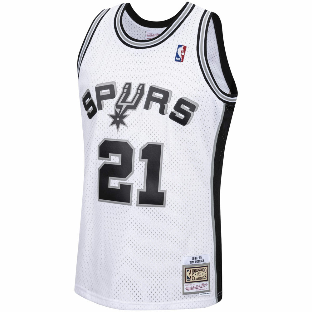 Tim Duncan San Antonio Spurs 1998/99 Hardwood Classics Swingman Jersey On Sale