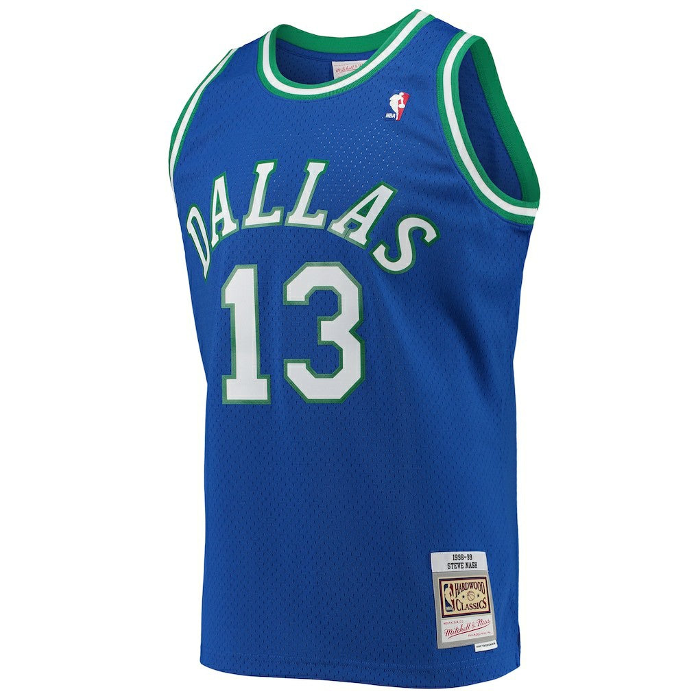Steve Nash Dallas Mavericks 1998/99 Hardwood Classics Swingman Jersey sale New