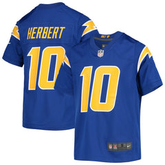 Los Angeles Chargers Nike Justin Herbert  Youth Game Jersey