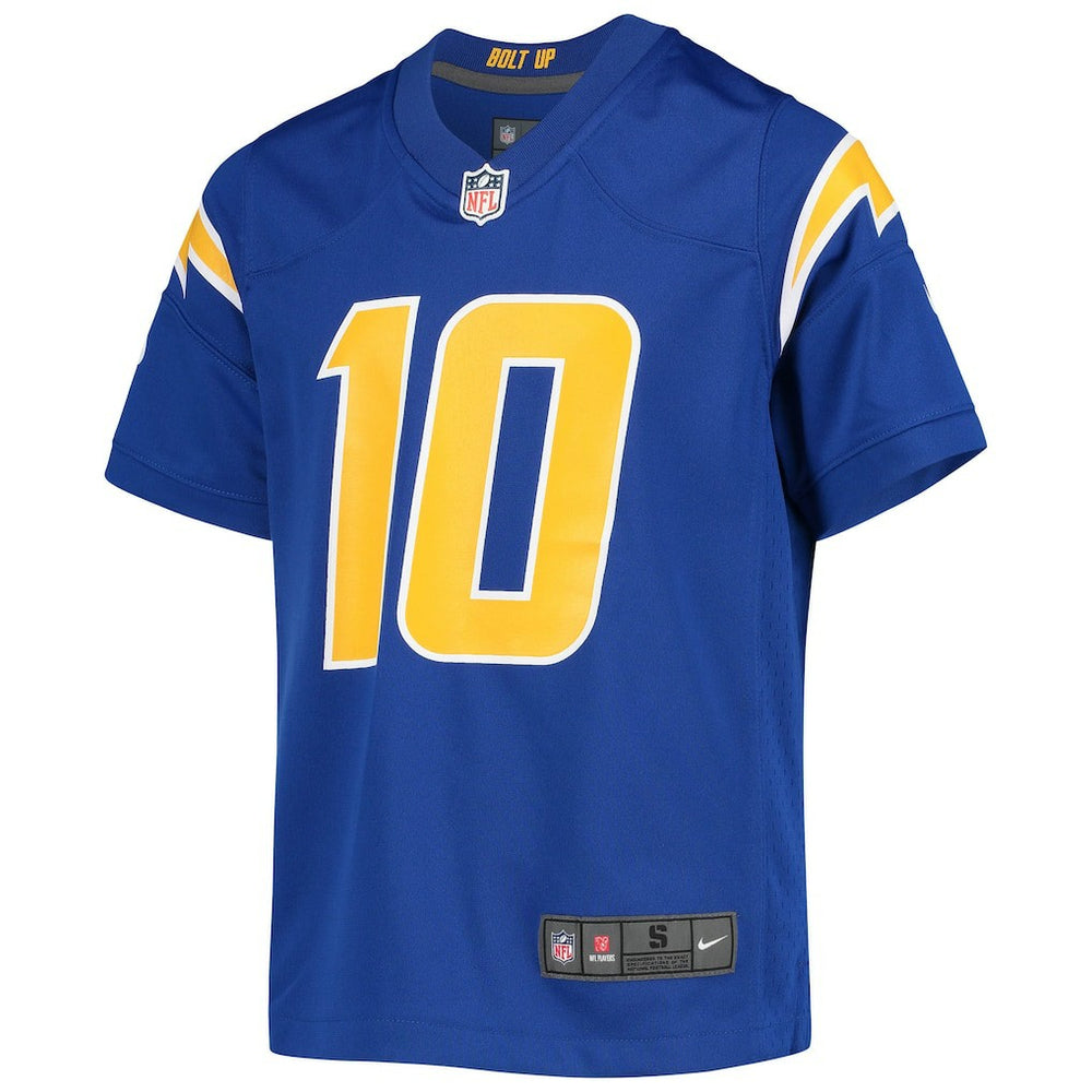 Los Angeles Chargers Nike Justin Herbert  Youth Game Jersey