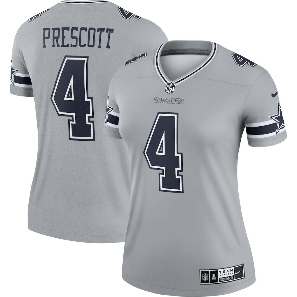 Dallas Cowboys Nike Dak Prescott  Women's Legend Player Performance Top