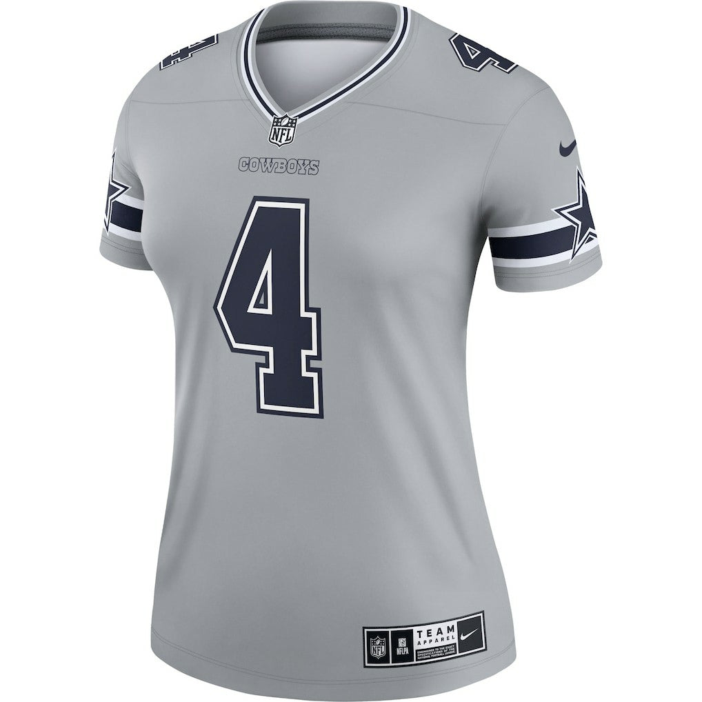 Dallas Cowboys Nike Dak Prescott  Women's Legend Player Performance Top