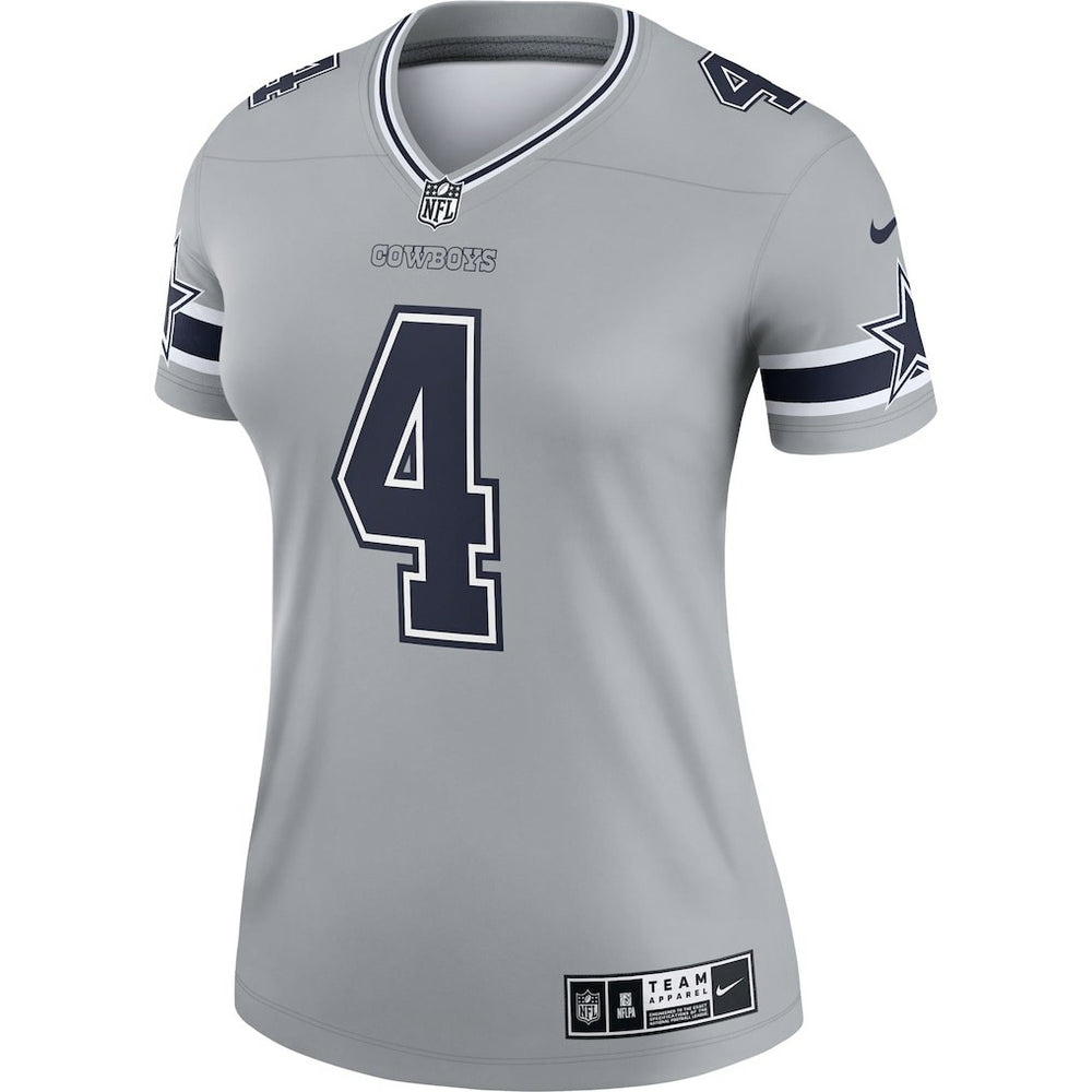 Dallas Cowboys Nike Dak Prescott  Women's Legend Player Performance Top