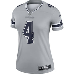 Dallas Cowboys Nike Dak Prescott  Women's Legend Player Performance Top