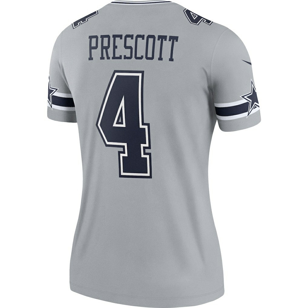 Dallas Cowboys Nike Dak Prescott  Women's Legend Player Performance Top