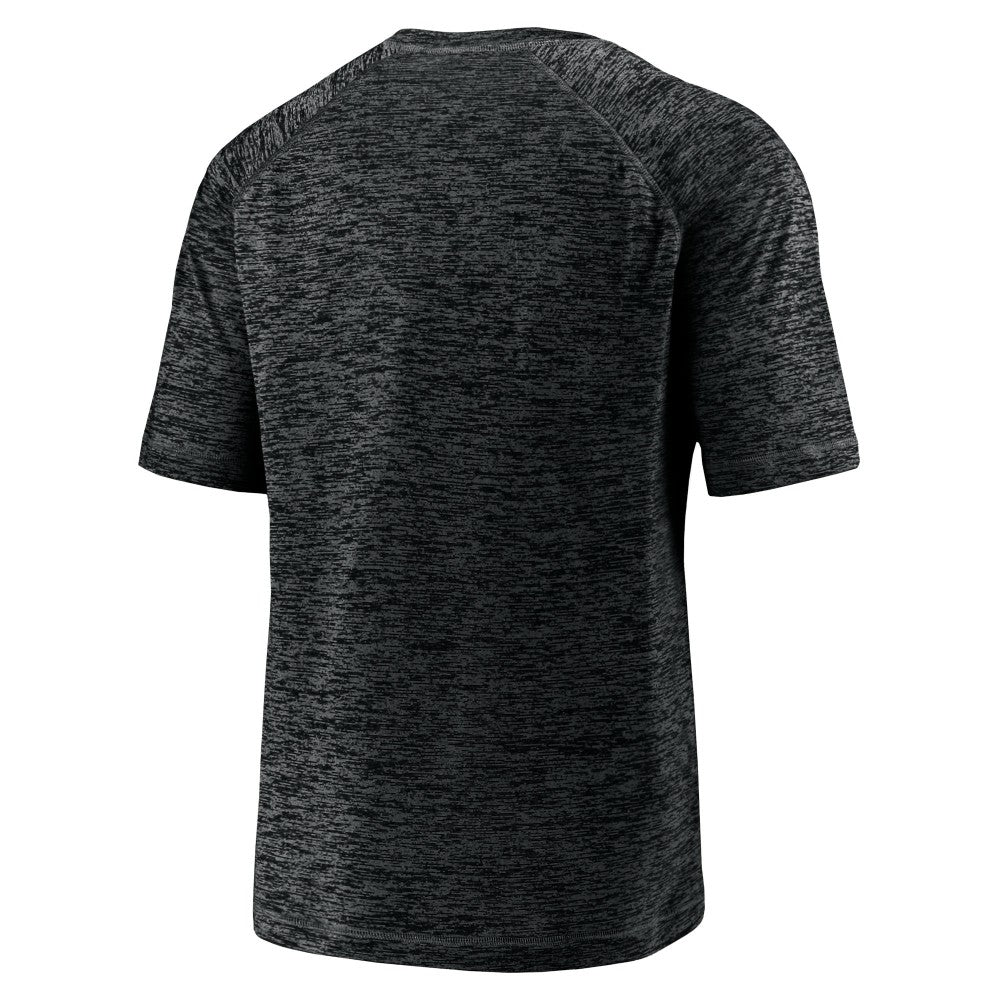 Paris Saint-Germain Tower Space-Dye Raglan T-Shirt Black - Fanatics