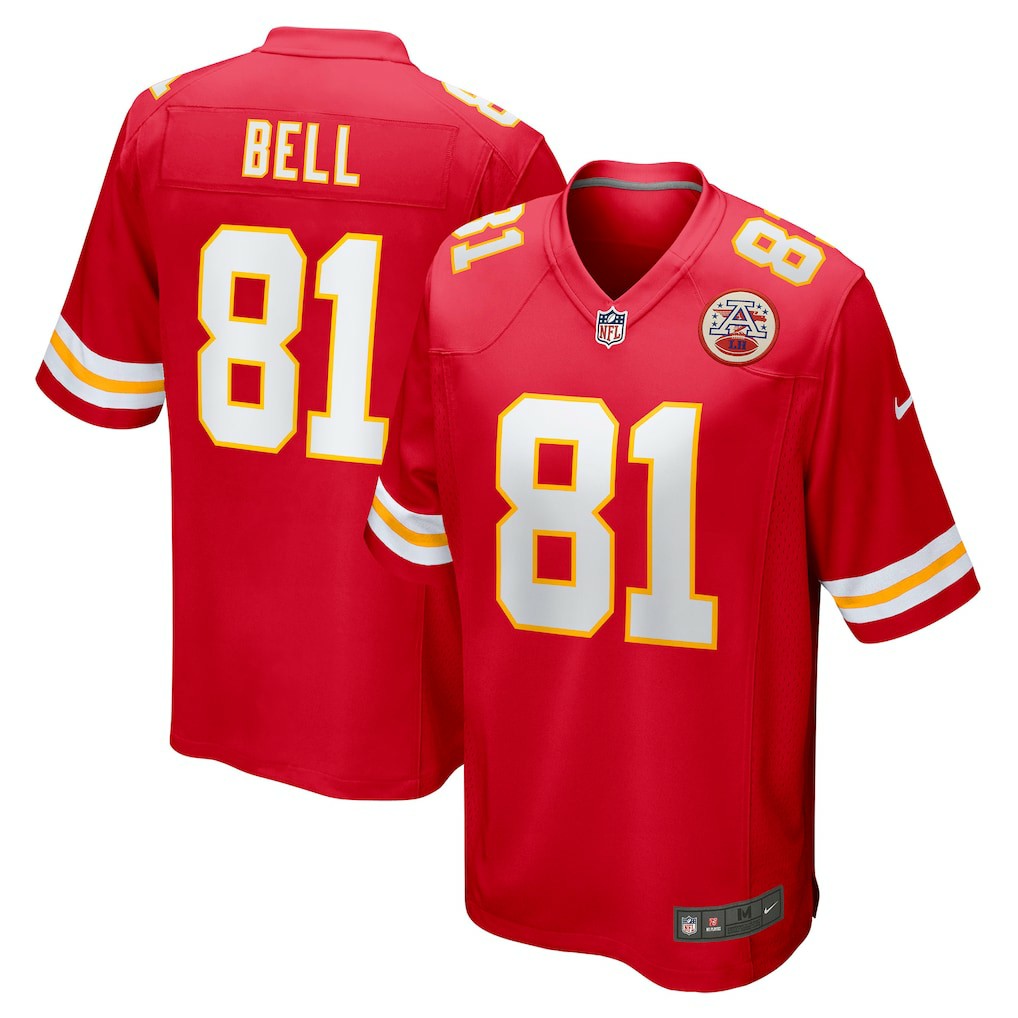 Kansas City Chiefs Nike Blake Bell  Game Player Jersey